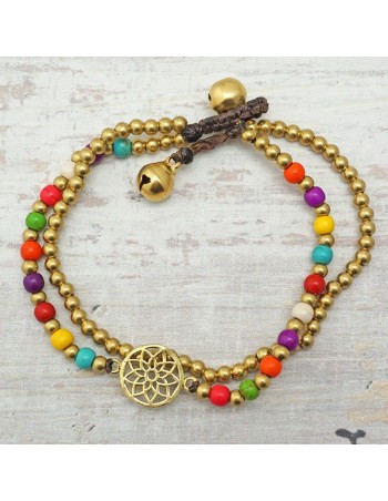 Pulsera étnica. ref: PU14311 - Bisutería boho chic. 2