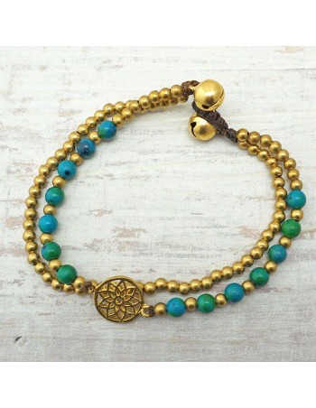 Pulsera étnica. ref: PU14311 - Bisutería boho chic.