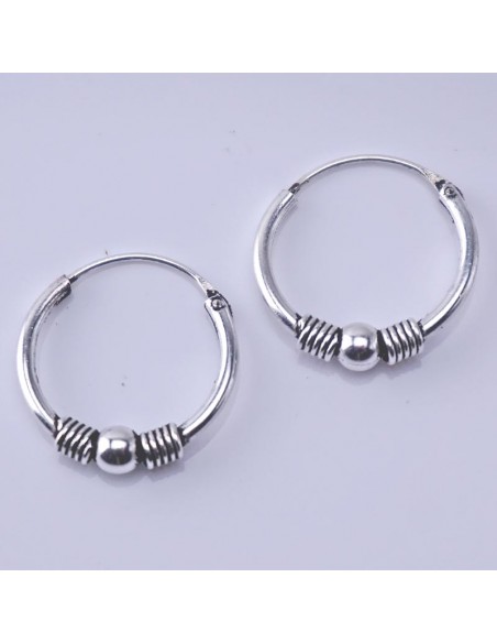 Piercing de plata 14mm- Aros de plata.