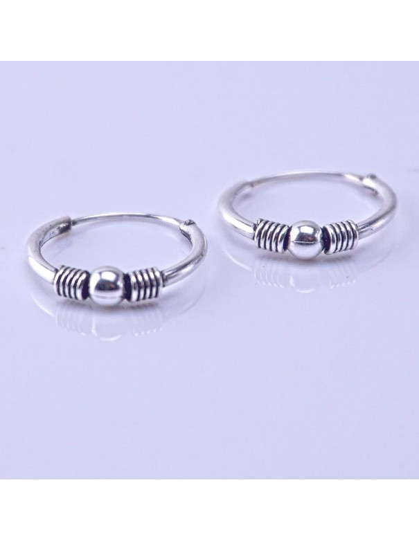 Piercing de plata 14mm- Aros de plata.