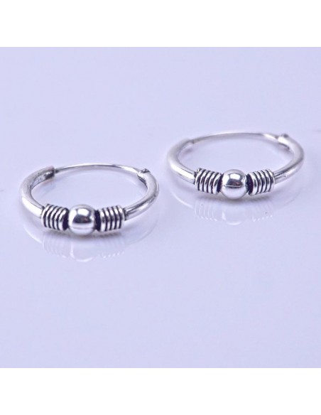 Piercing de plata 14mm- Aros de plata.