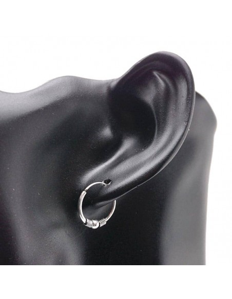 Piercing de plata 14mm- Aros de plata.