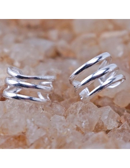 Piercing oreja liso 8mm. Ear cuffs.