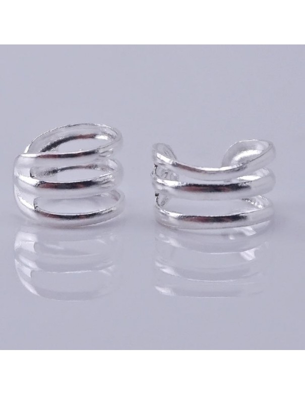 Piercing oreja liso 8mm. Ear cuffs.