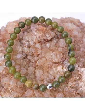 Pulsera de Ágata India con plata. 2