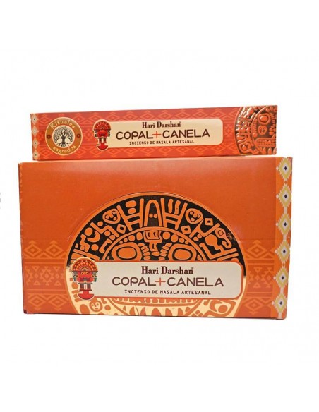 Incienso natural copal + Canela-Hari Darshan.