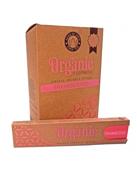 Incienso orgánico natural Frankincence. Enrollado a mano.