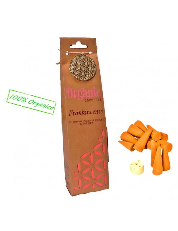 Conos de incienso orgánico Frankincence.