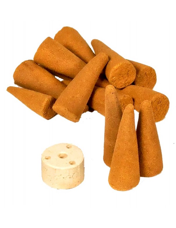 Incienso orgánico en conos Arabian Oudh.