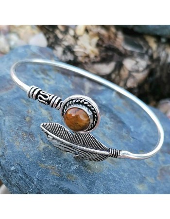 Pulsera con piedra natural. PU14115 - Bisutería de India. 2