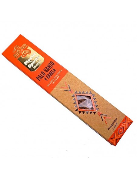 Incienso artesanal - Palo Santo y Canela.