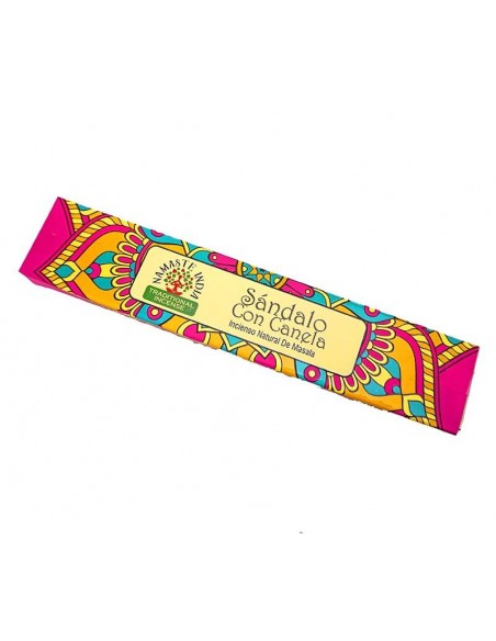 Incienso artesanal Sándalo y Canela.