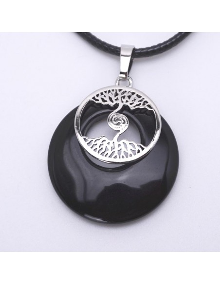 Colgante de ónix. Colgante de piedra natural con Árbol de la vida. Colgante de ónix. Colgante de piedra natural con Árbol de la vida.