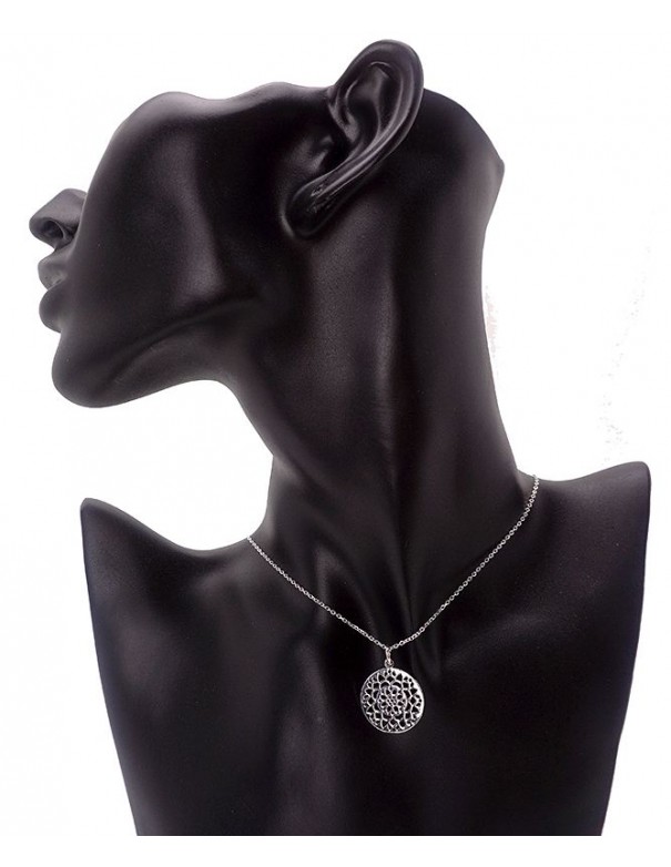 Colgante de plata Mándala-Unidad y armonía.