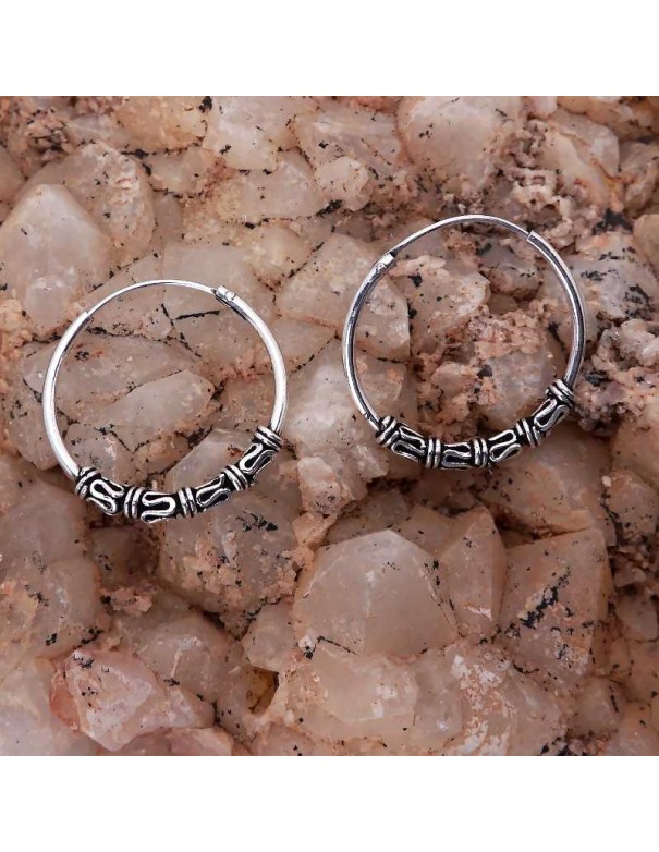 Aros de plata Bali. Venta de aros plata, piercings, ear cuffs........