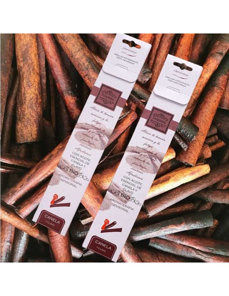 Incienso Bio 7 Hierbas con Aceites Esenciales de Canela y Clavo