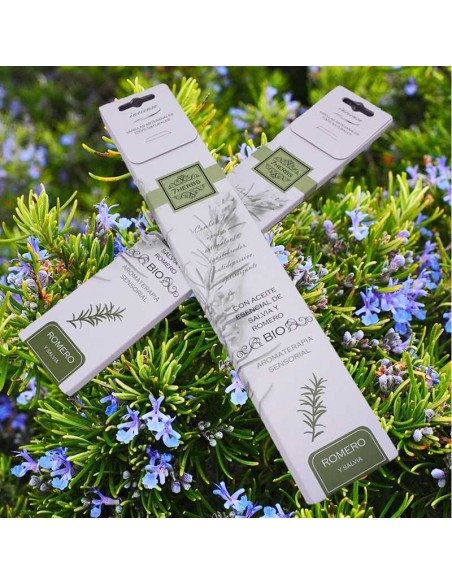 Incienso Bio de salvia y romero: Aromaterapia sensorial y natural para mejorar tu ánimo