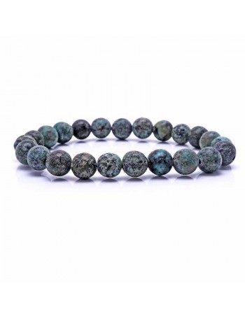 Pulsera de Turquesa Africana: Elegancia y Espiritualidad en una Joya Natural 2