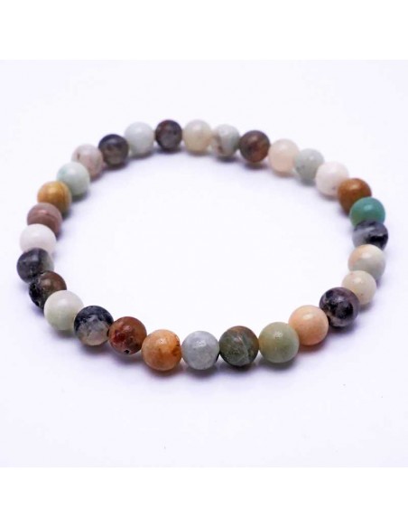 Pulsera de Amazonita: Elegancia Natural y Energía Positiva en una Joya Exclusiva