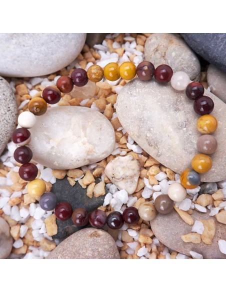 Pulsera de Mokaita: Tu Conexión con la Energía de Tierra