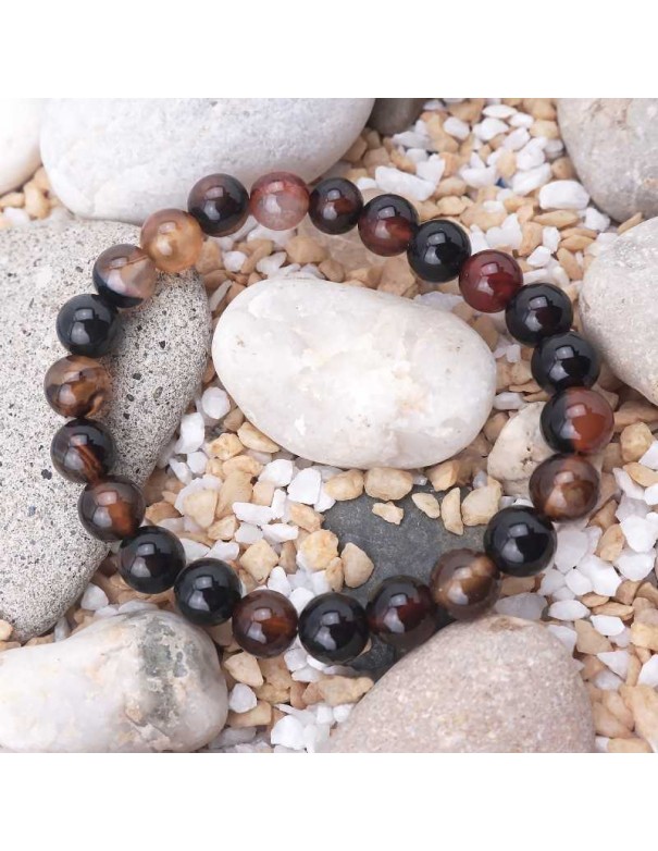 Pulsera de Ágata fuego: Una pieza única que te conectará con la tierra