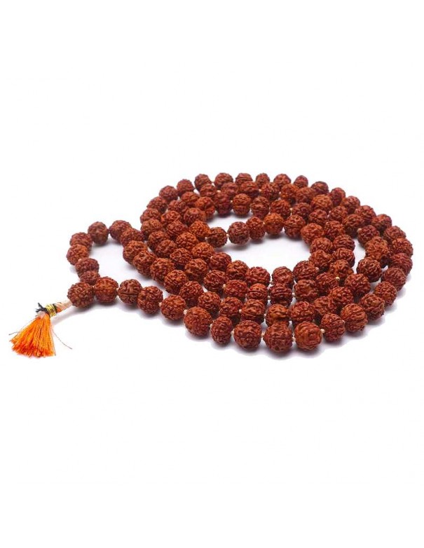 Eleva tu espíritu con Nuestra Japa Mala de Rudraksha: 108 Cuentas de 10mm