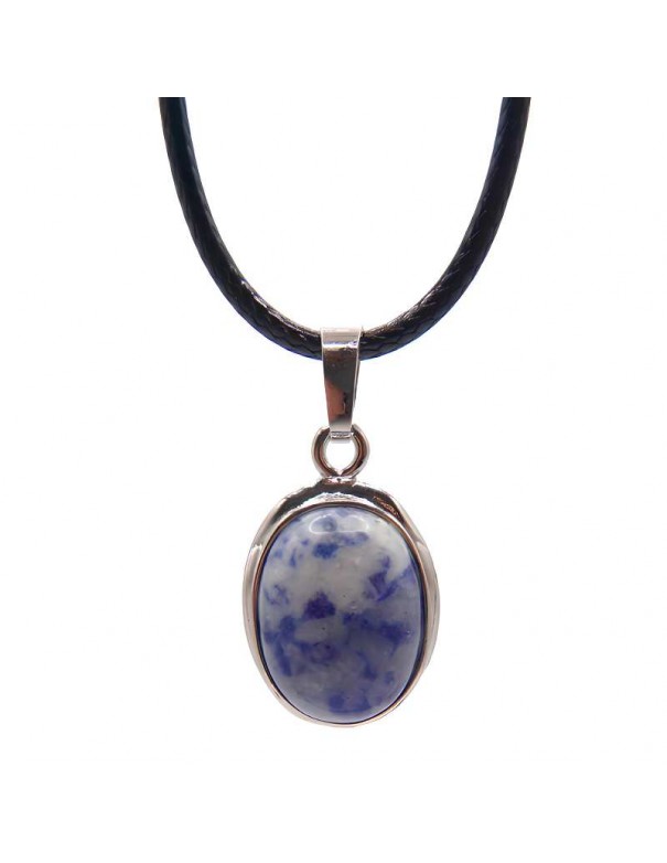Colgante de piedra natural Sodalita