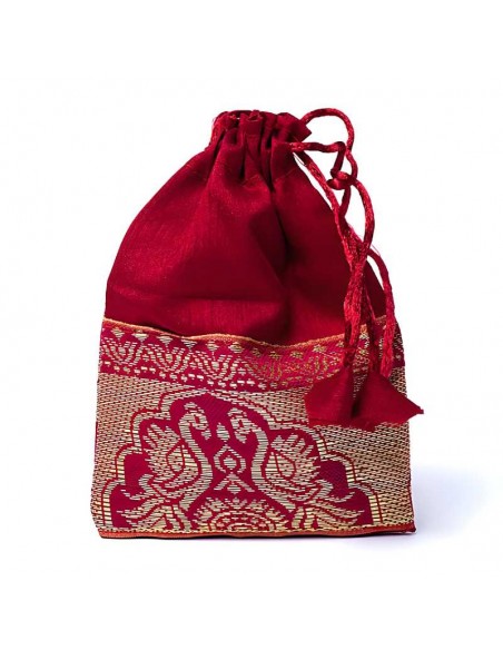 Japa mala autentico con cuentas de ojo de tigre