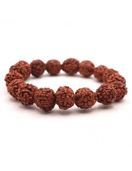 Pulsera Japa Mala Tibetana de Rudraksha: Equilibrio y Protección