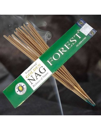 Incienso Golden Nag Forest de Vijayshree: Un viaje aromático a la profundidad del bosque 2