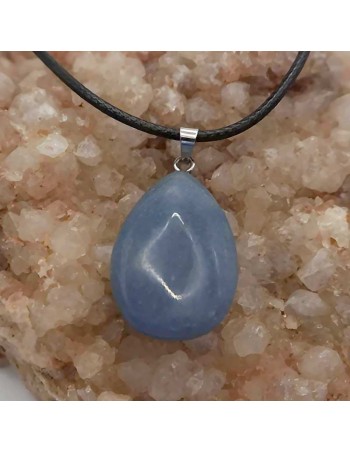 Colgante lágrima de aventurina azul: Un amuleto de paz y prosperidad 2