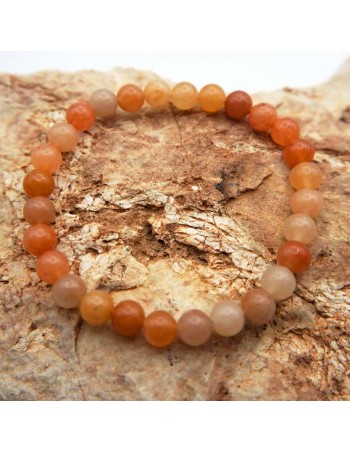 Pulsera de cuentas de aventurina naranja: Aumenta tu optimismo y alegría 2