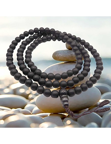 Japa Mala 108 cuentas Shalingram: Conecta con tu espiritualidad