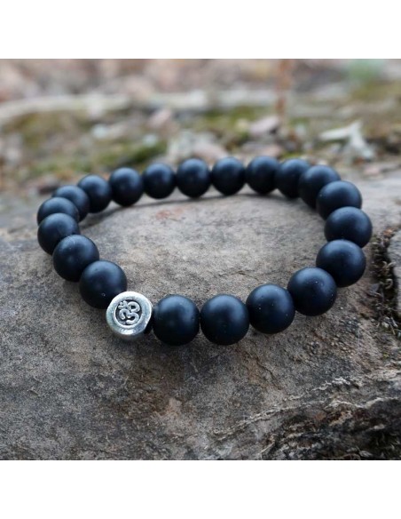 Pulsera Shaligram: Conecta con la energía espiritual del mantra Om