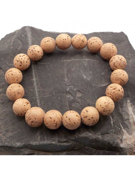 Pulsera de semillas de Bodhi pulidas: Un toque de paz y espiritualidad para tu estilo