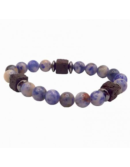 Pulsera de Sodalita para Hombre: Elegancia y Armonía