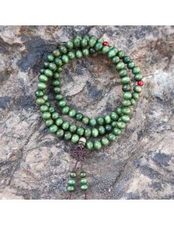 Este Japa Mala se transforma en una elegante pulsera de cuatro vueltas 2