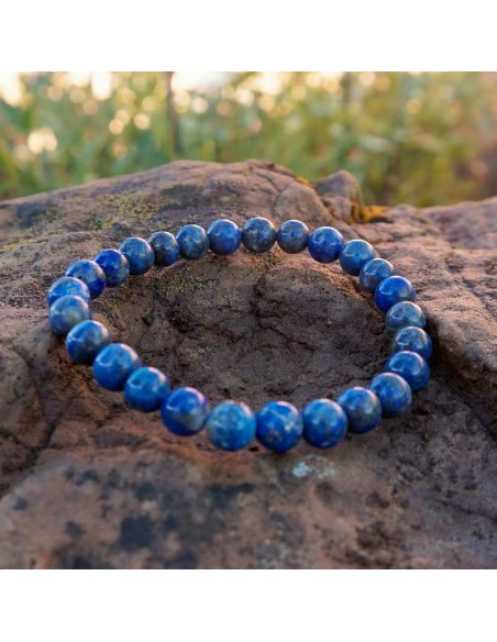 Pulsera de Lapislázuli 8mm: Despierta tu Sabiduría Interior