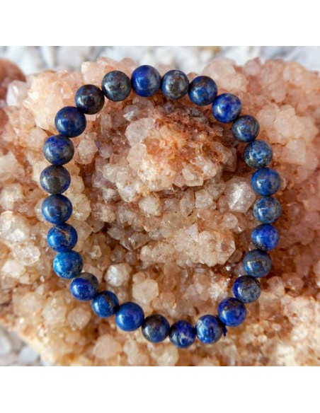 Pulsera de Lapislázuli 8mm: Despierta tu Sabiduría Interior