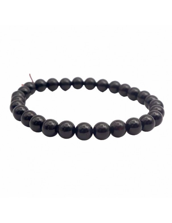 Pulsera de Turmalina Negra de 6mm - Protección y Purificación Energética