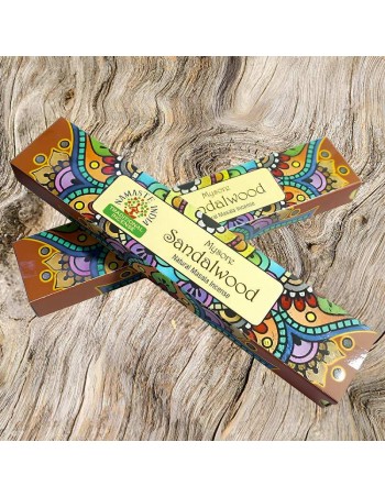 Incienso Sándalo Mysore Namaste: Una fragancia exótica y ancestral