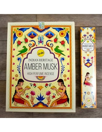 Incienso Premium Ámbar Musk de SreeVani: La Esencia del Amor 2