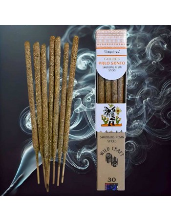 Incienso de Palo Santo Golden Vijayshree Wild Craft: Purificación y Bienestar Natural 2