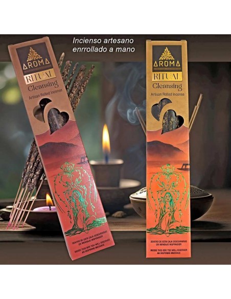 AROMA Incienso Ritual de Limpieza- Purifica y Eleva tu Energía