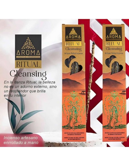 AROMA Incienso Ritual de Limpieza- Purifica y Eleva tu Energía