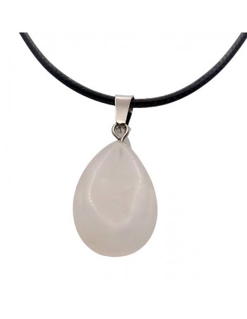 Colgante de Cuarzo Blanco: Belleza y Energía Pura 2