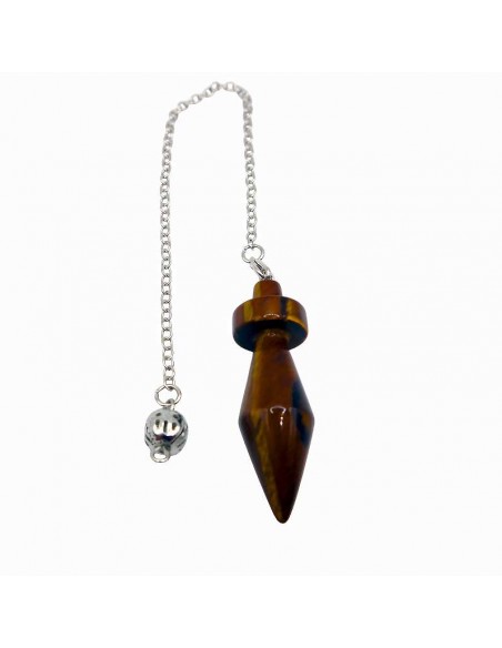 Péndulo de Ojo de Tigre: Poder y Precisión para Radiestesia