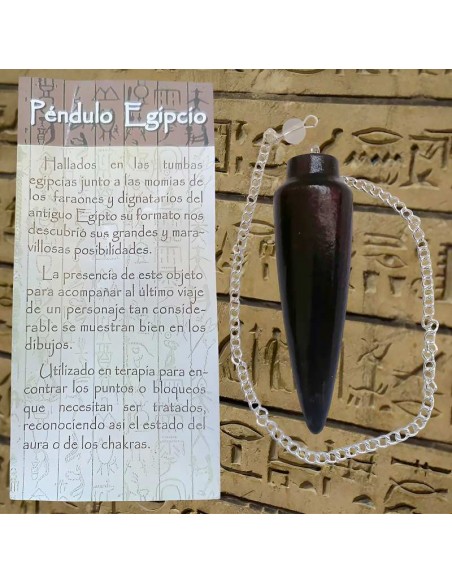 Péndulo Egipcio de Madera: Herramienta de Sabiduría Ancestral
