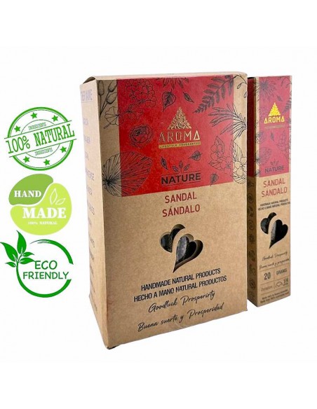 Incienso Orgánico de Sándalo – Armonía y Relajación en Cada Fragancia