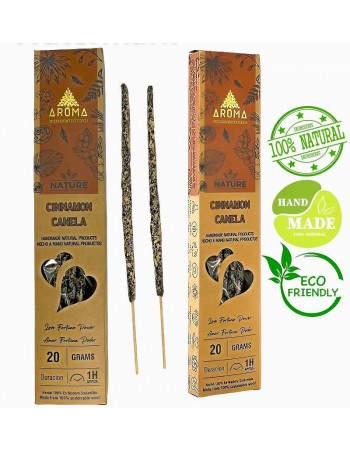 Incienso Orgánico de Canela – Energía, Calidez y Armonía en Cada Varilla